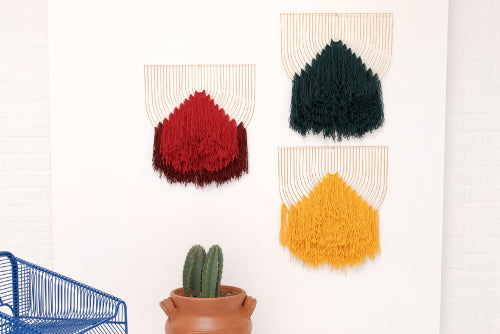 THE MACRAME ART PIECE