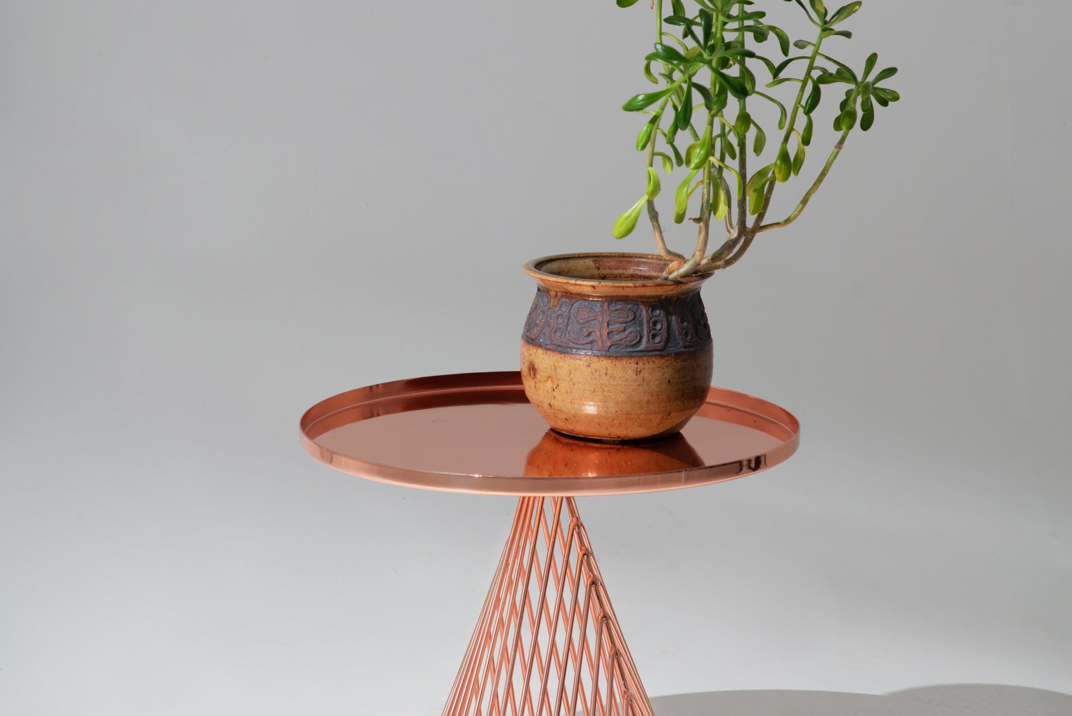 THE COPPER CONO TABLE<br />IS ON IT'S WAY!