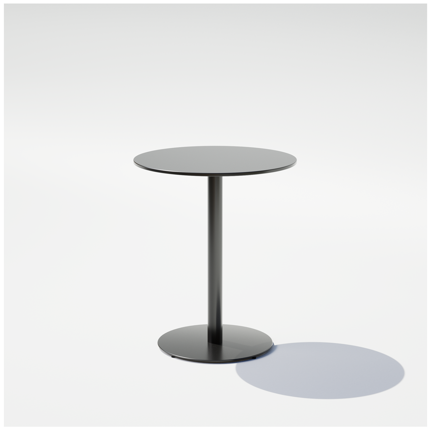 Round Pedestal Cafe Table