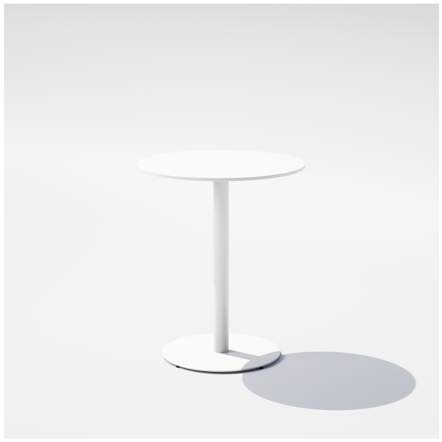 Round Pedestal Cafe Table