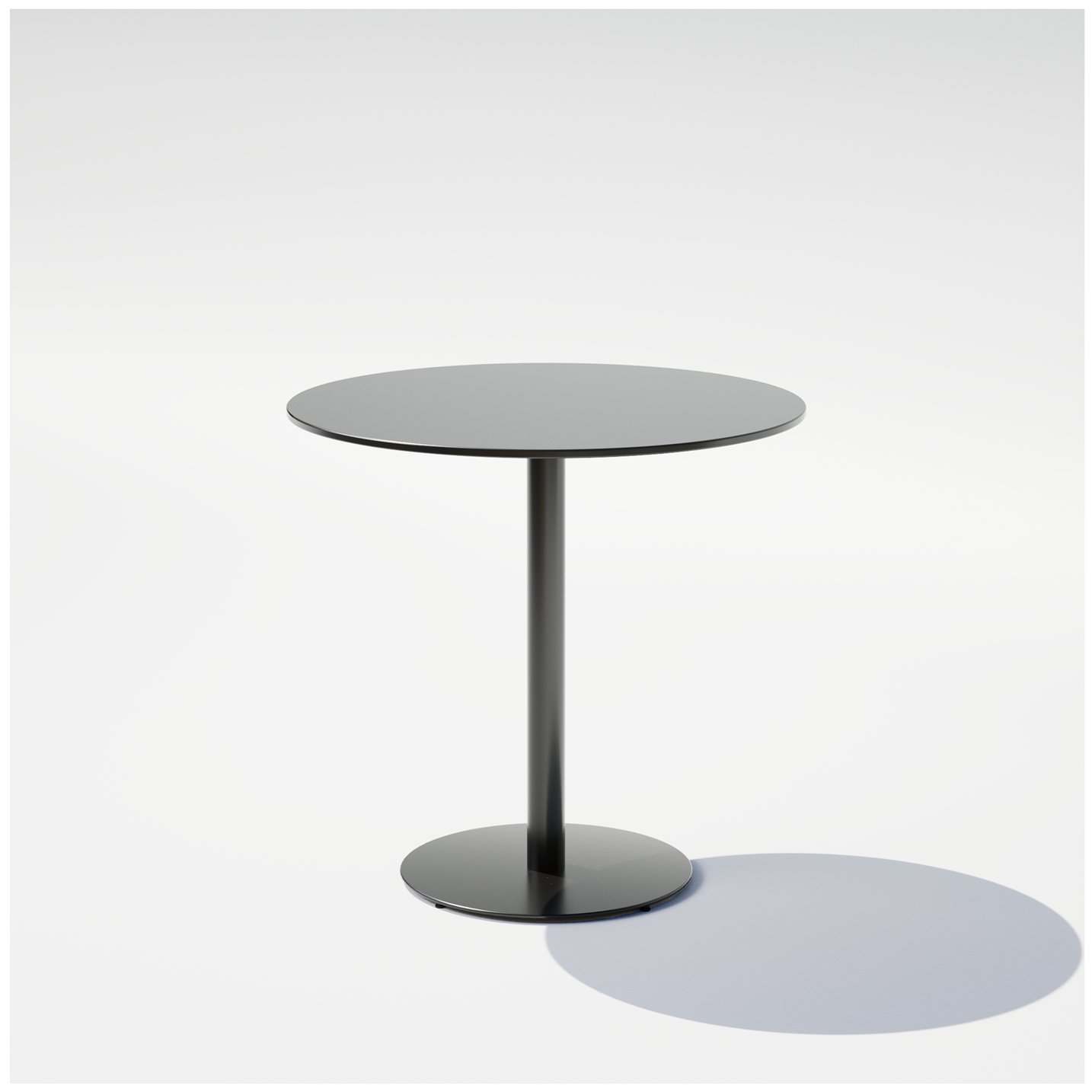 Round Pedestal Cafe Table