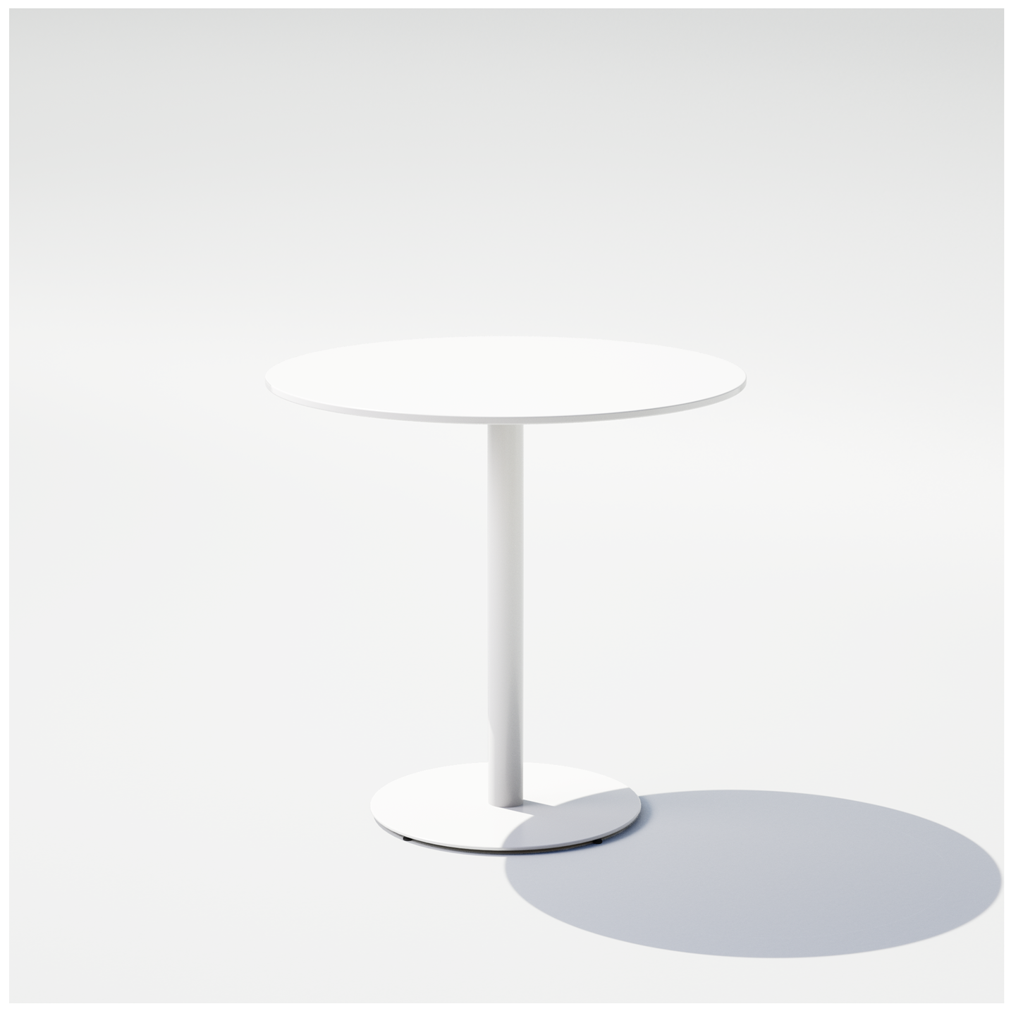 Round Pedestal Cafe Table