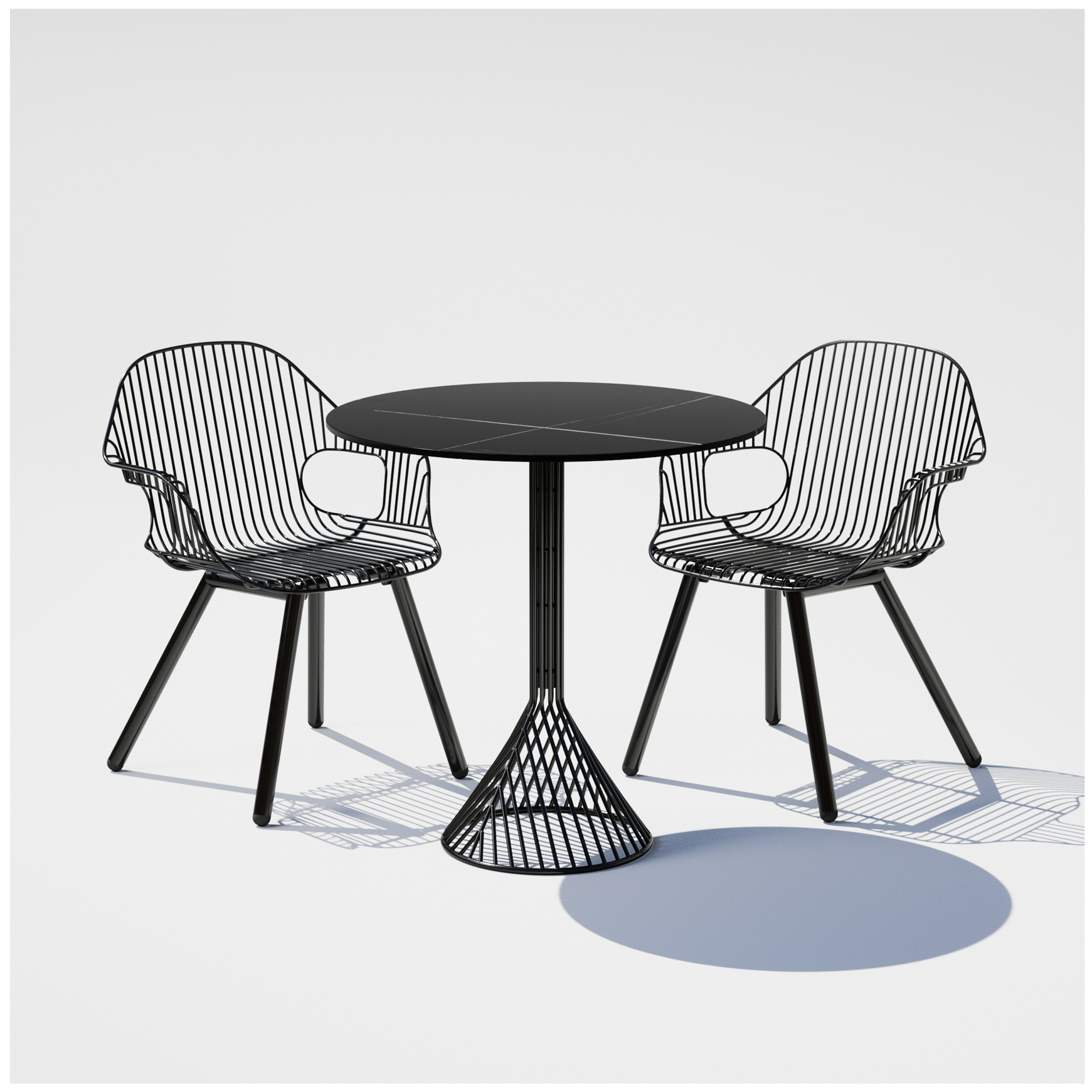 30" Bistro Table Dining Set - 01