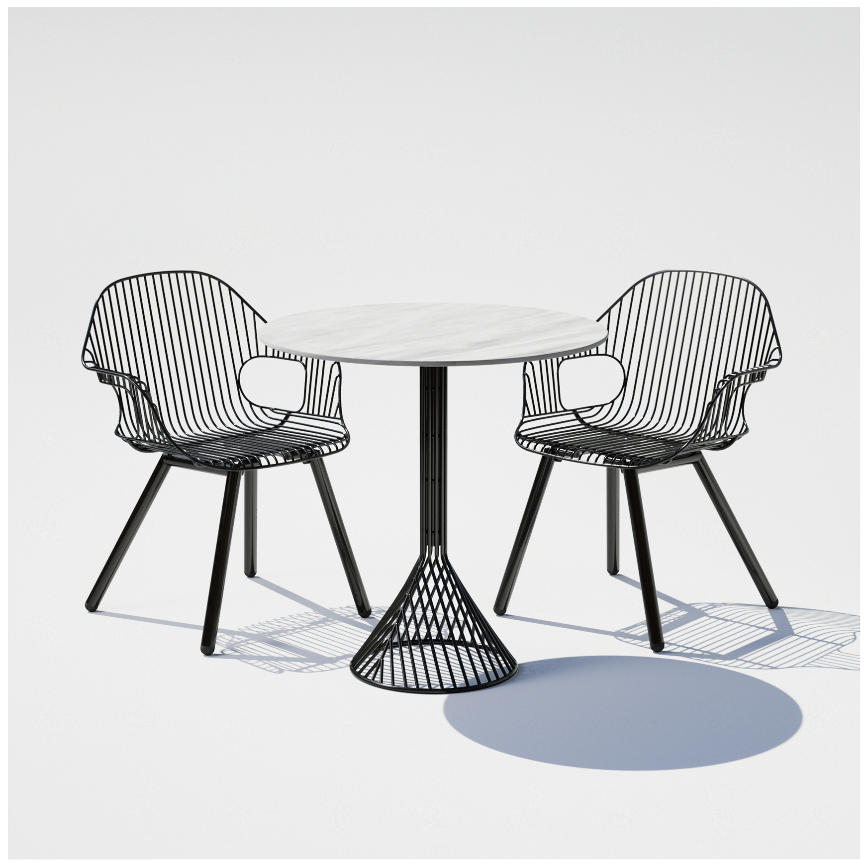 30" Bistro Table Dining Set - 01
