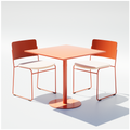 30" Pedestal Cafe Set