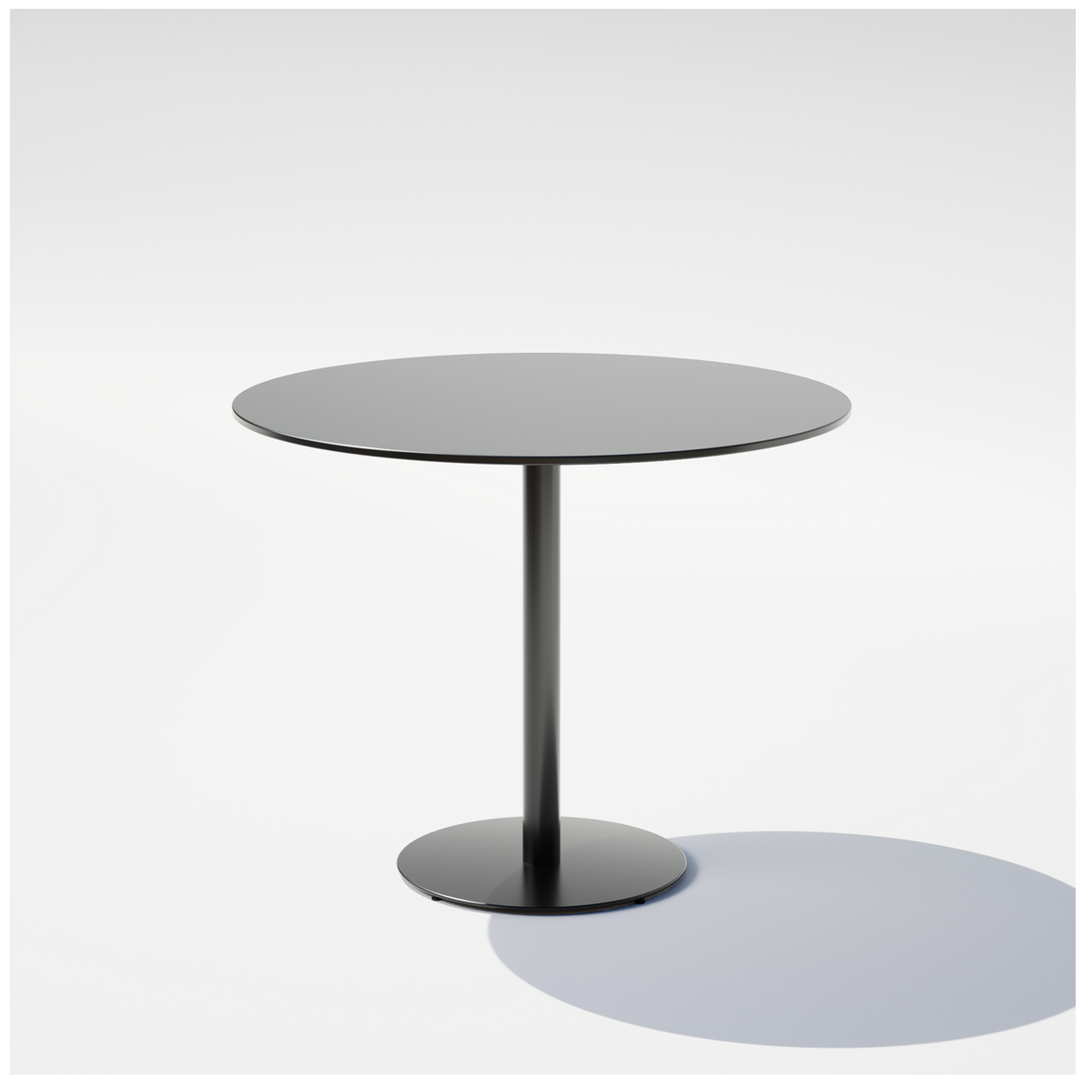 Indoor & Outdoor Cafe Table | Round Pedestal Cafe Table - Bend Goods