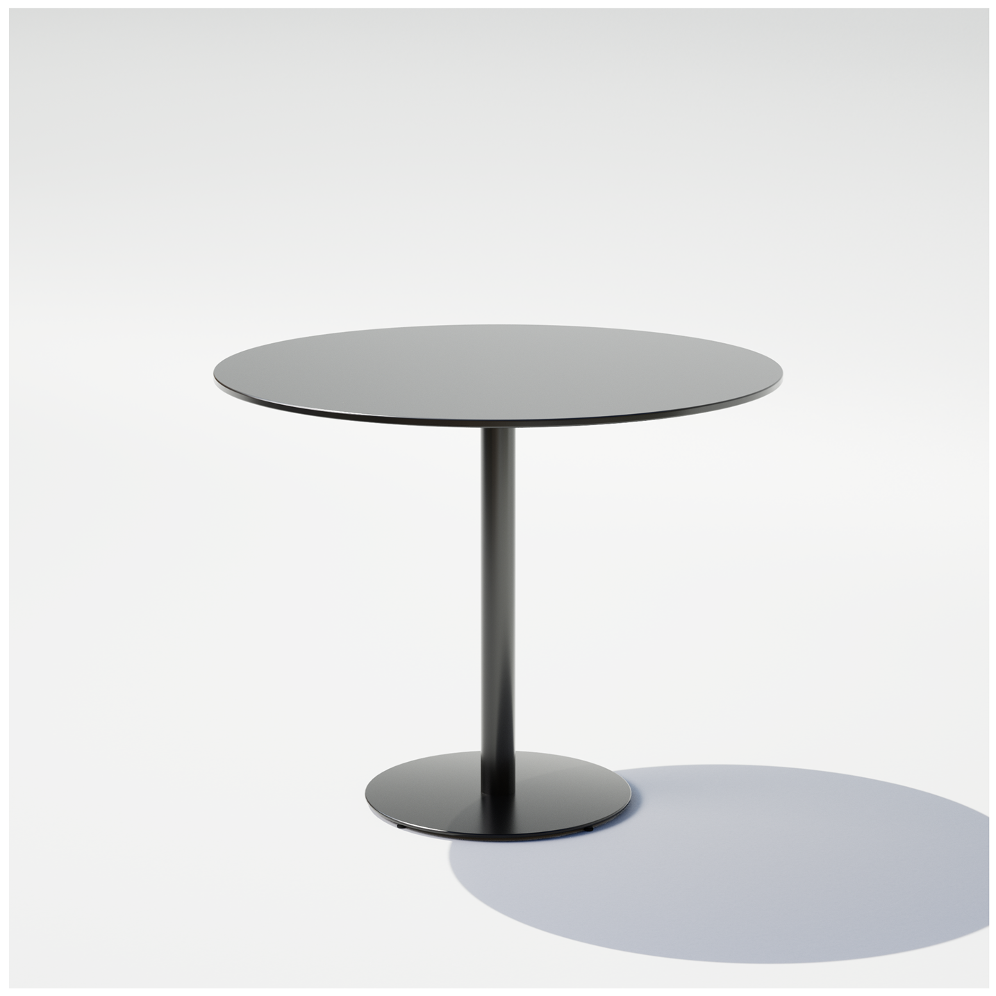 Round Pedestal Cafe Table