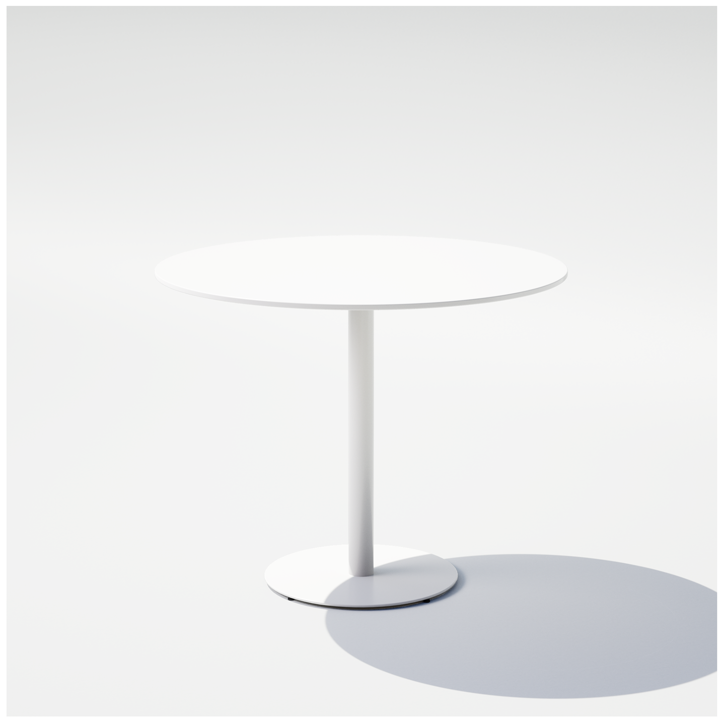 Round Pedestal Cafe Table