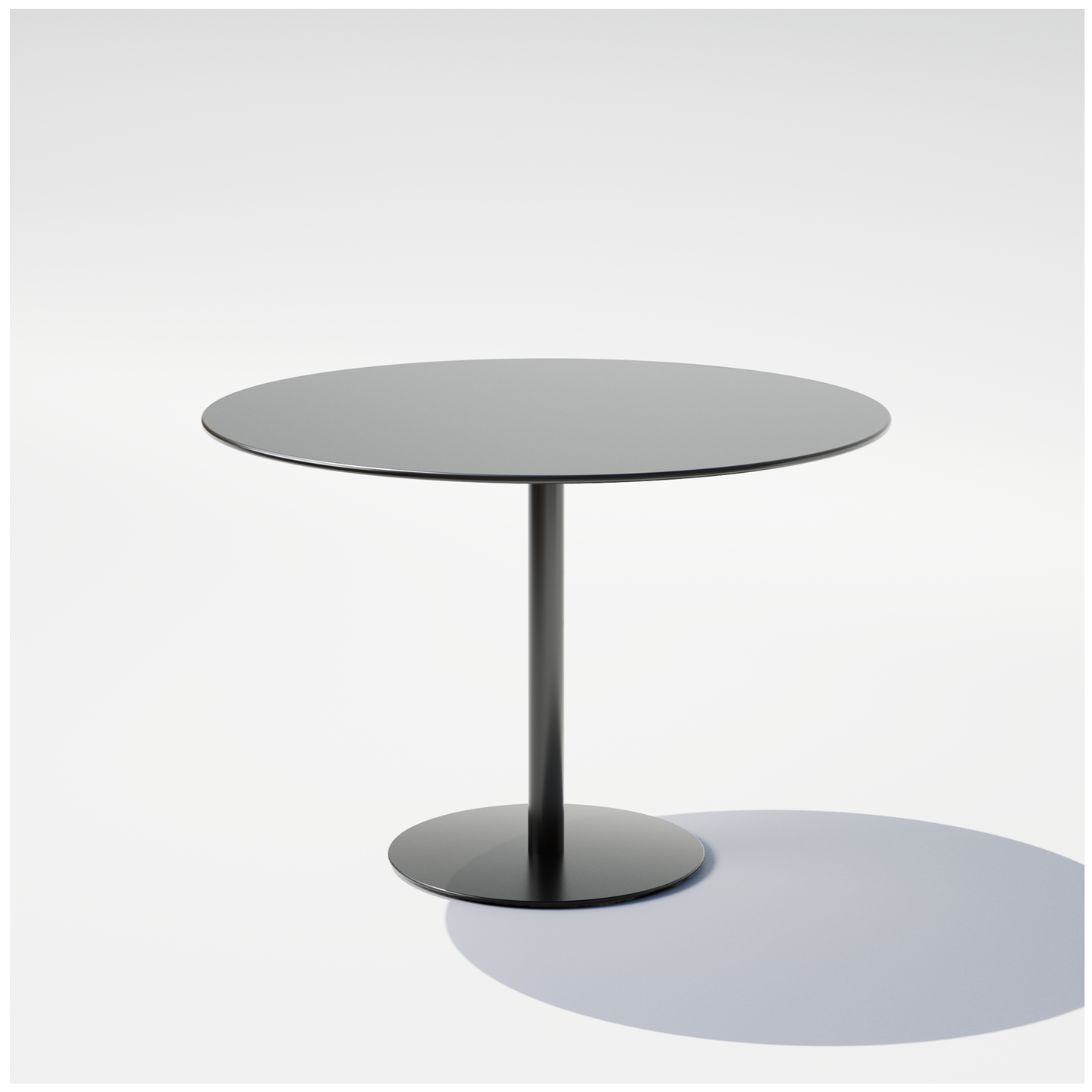 Round Pedestal Cafe Table