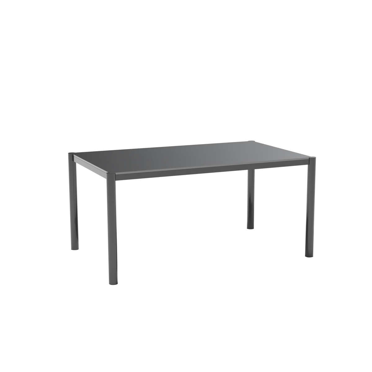 60" Get-Together Table shown in Black