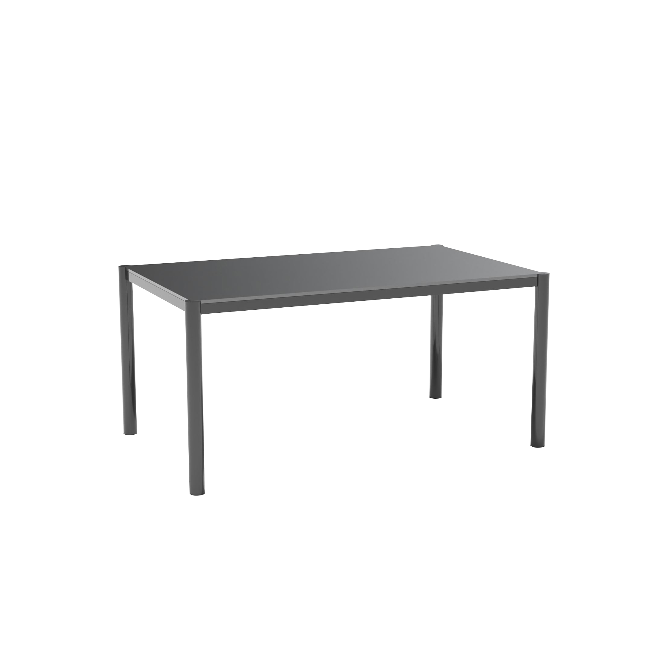 60" Get-Together Table shown in Black