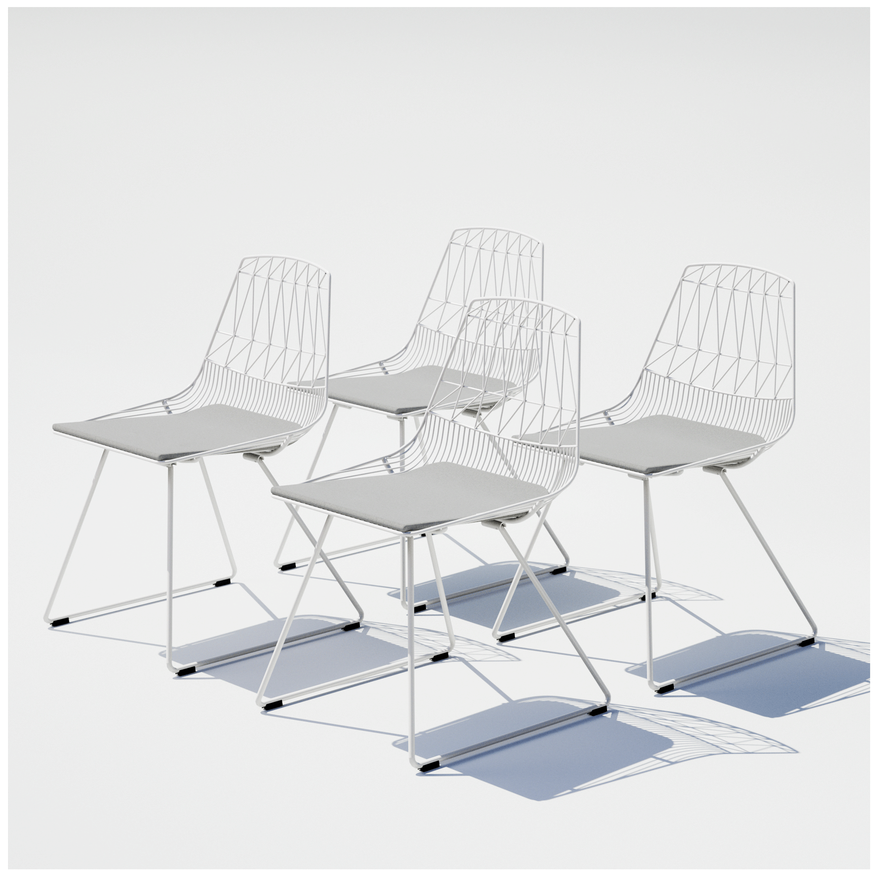 Lucy Dining Chairs - Set 01