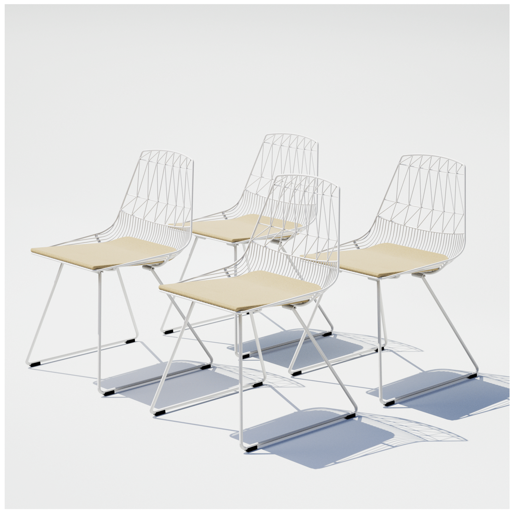 Lucy Dining Chairs - Set 01