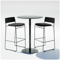Pedestal Bar Table Set