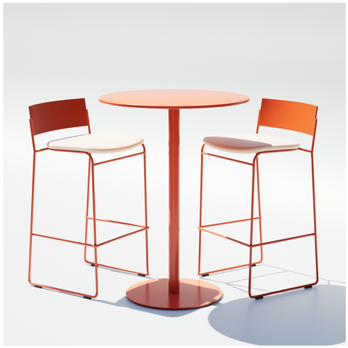 Pedestal Bar Table Set