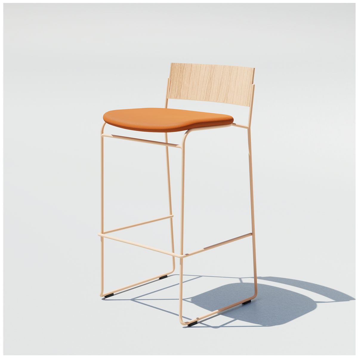 Hinoki Barstool