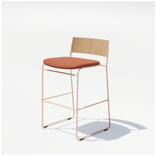 Hinoki Counter Stool