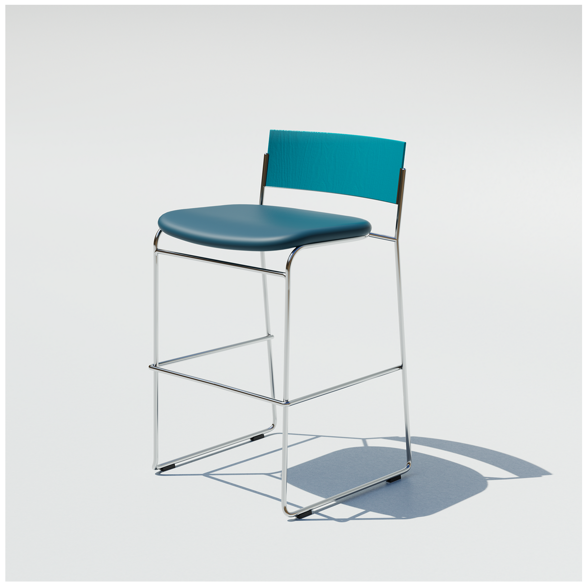 Hinoki Counter Stool