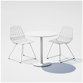 Pedestal Dining Set - 03