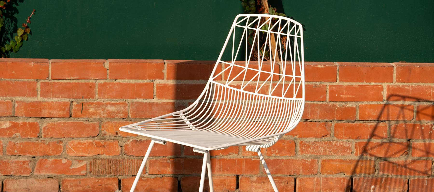 Lucy Side Chair shown in White