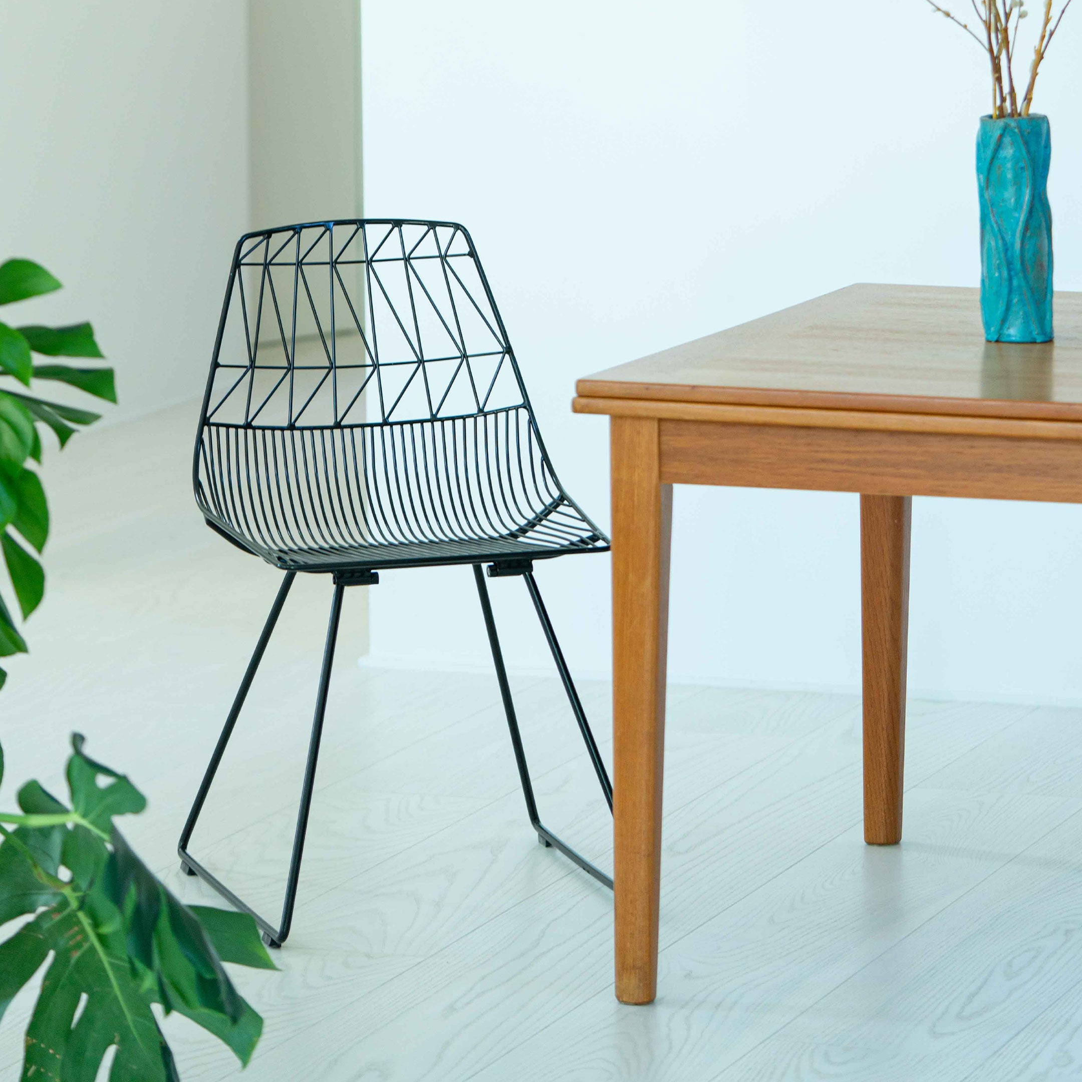 Lucy Side Chair shown in Black