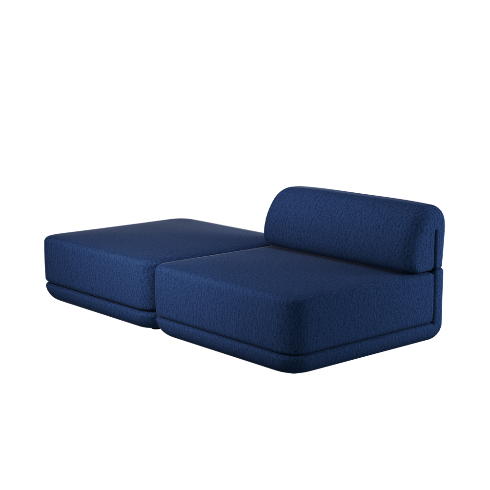 Cube Lounge & Ottoman Set