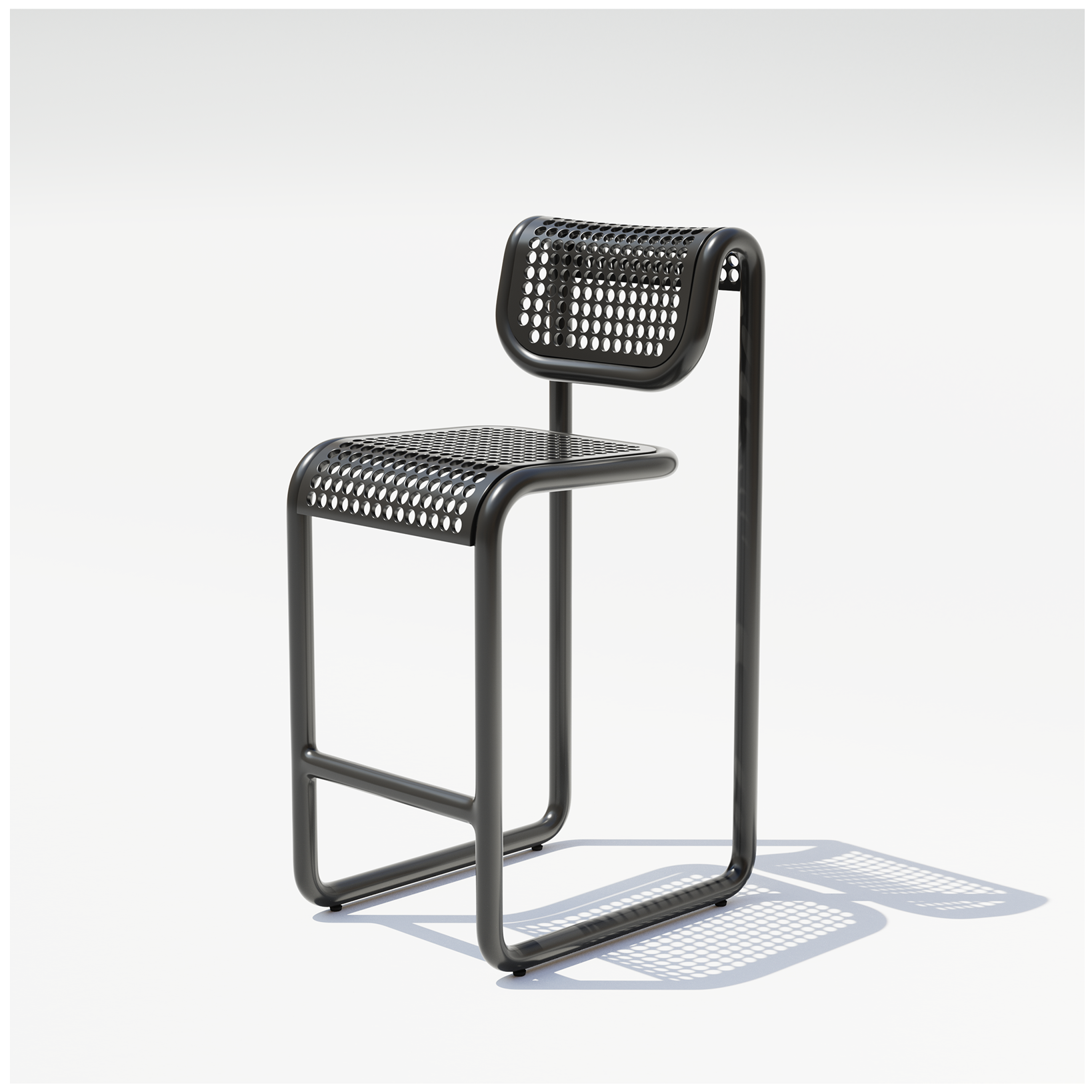 Outdoor Tube Barstool