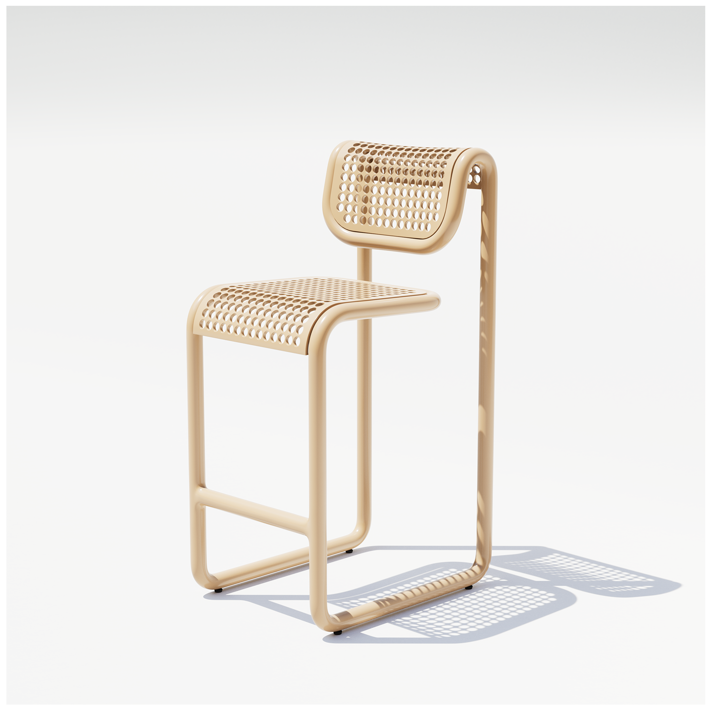 Outdoor Tube Barstool