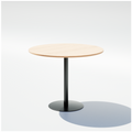 Pedestal Cafe Table - Wood Top