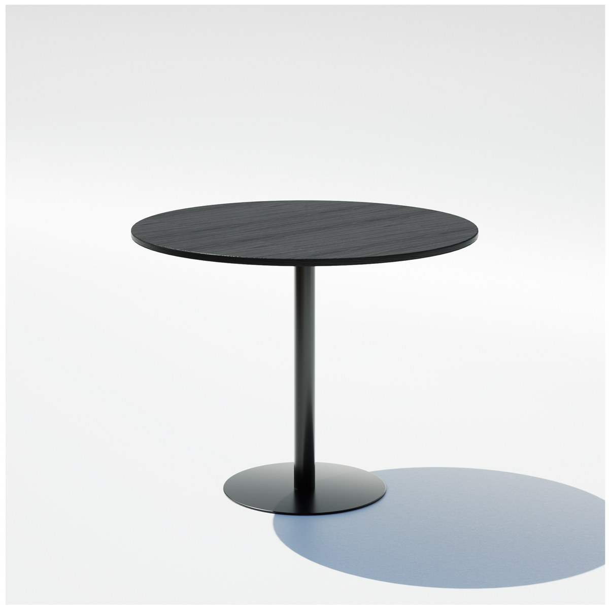 Pedestal Cafe Table - Wood Top