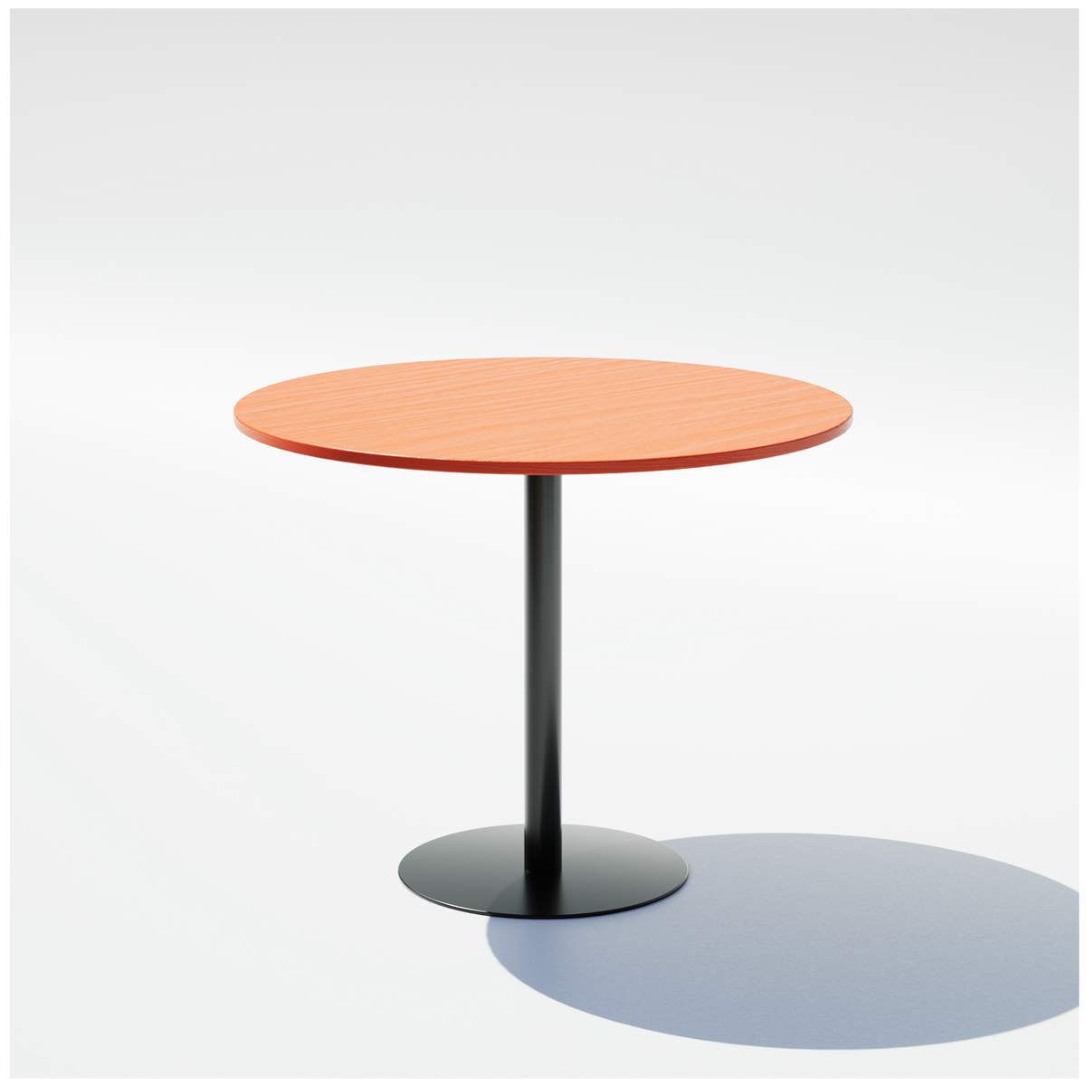 Pedestal Cafe Table - Wood Top
