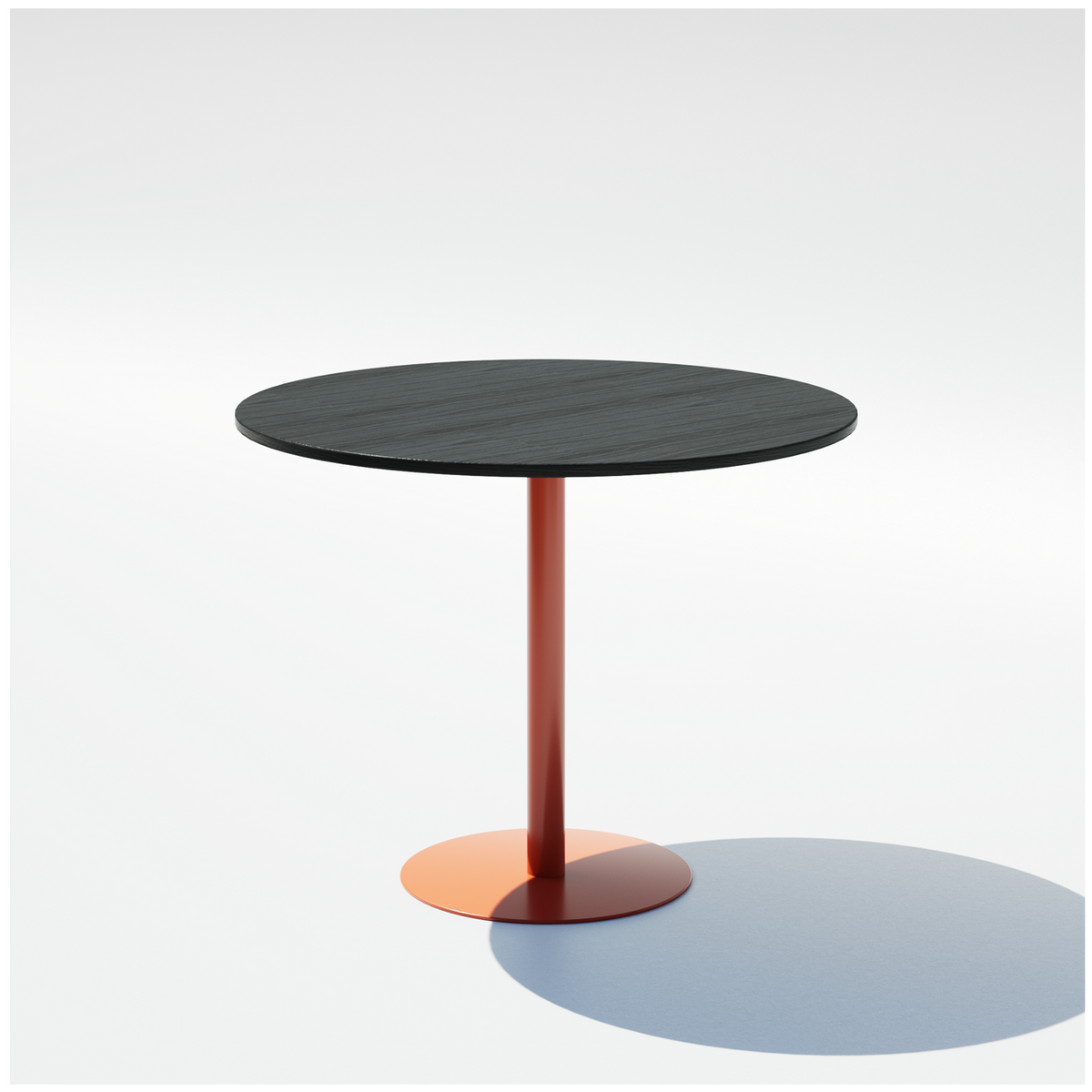 Pedestal Cafe Table - Wood Top