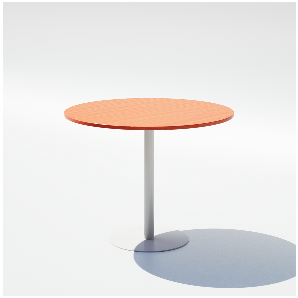 Pedestal Cafe Table - Wood Top
