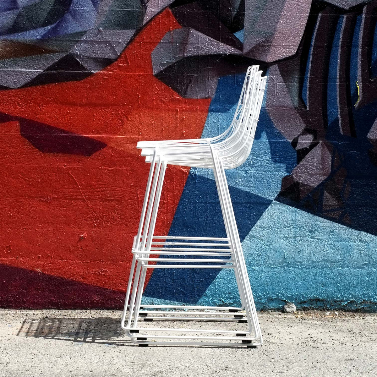 Indoor & Outdoor Stool | Stacking Lucy Counter Stool - Bend Goods