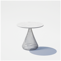 Cono Side Table with Stone