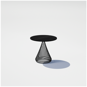 Cono Side Table with Stone