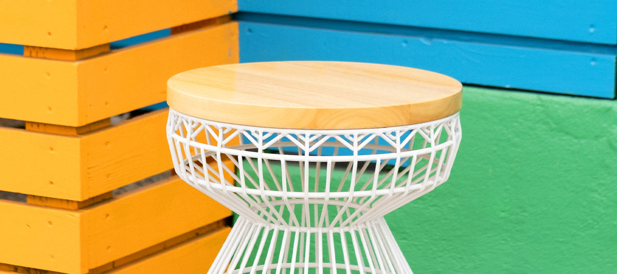Wire Stool | Contemporary Seating - Home Goods – Bend Goods