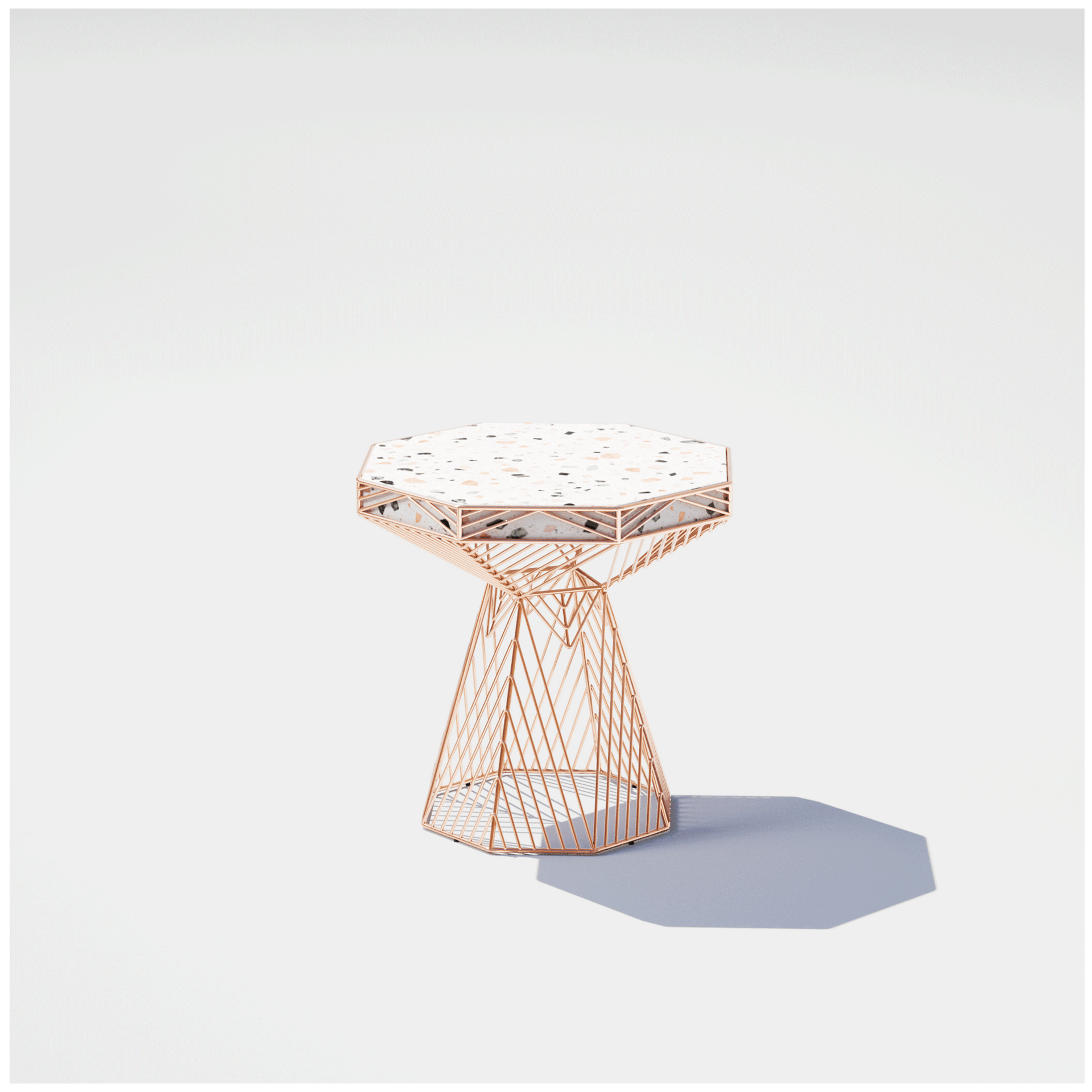 Terrazzo Switch Table | Indoor & Outdoor Side Table – Bend Goods