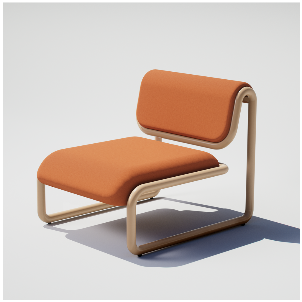 Tube Lounge Chair